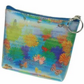 3D Lenticular Purse with Key Ring (Butterflies & Flowers)